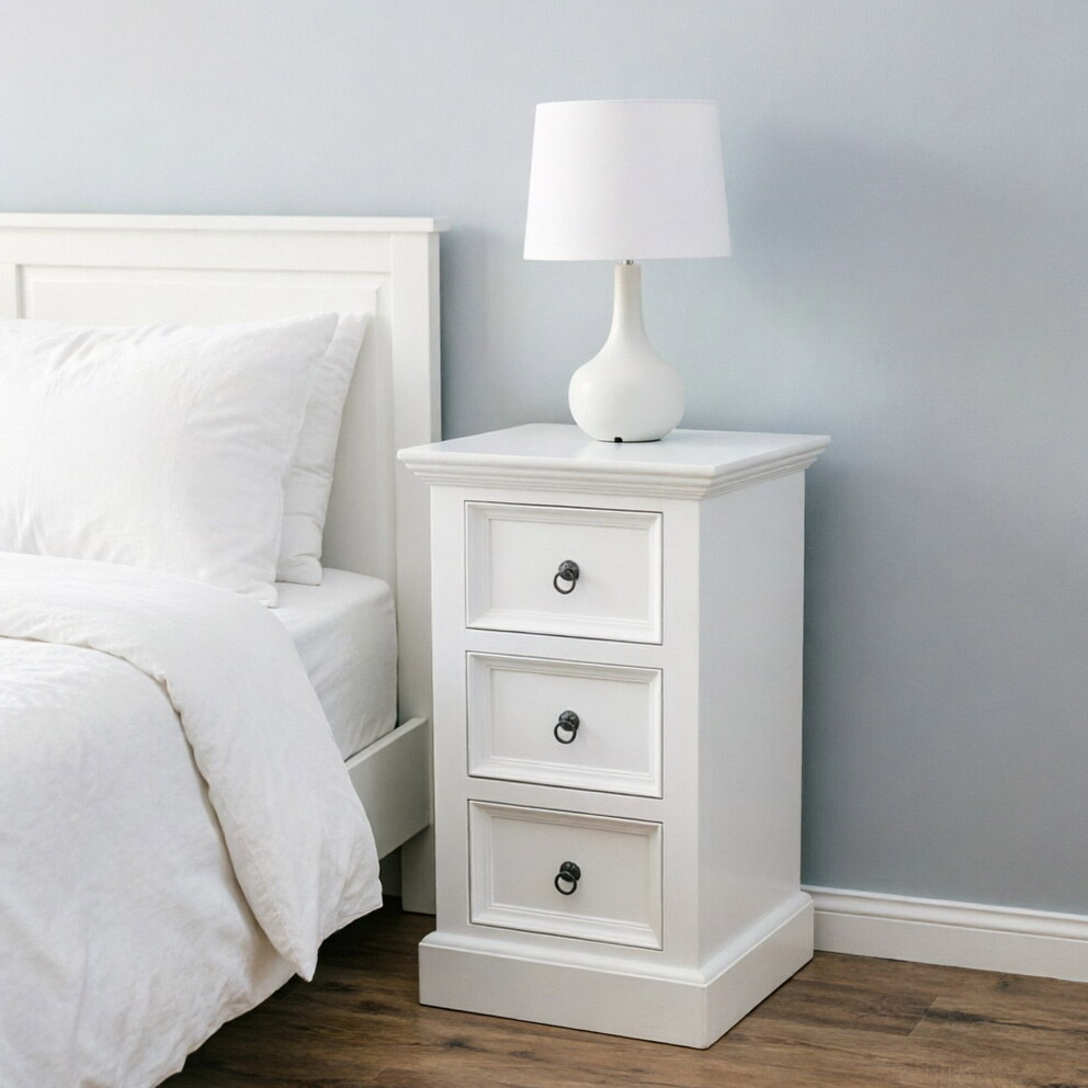 white nightstand